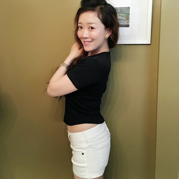 (3 for 18$ ）Stylish black T shirt 100% cotton - Picture 4 of 8